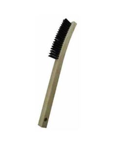 STEEL WIRE BRUSH, 3 ROW