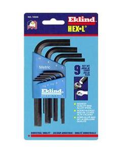 HEX KEY SET "L" SHORT METRI