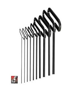 HEX KEY SET T-HANDLE 9"