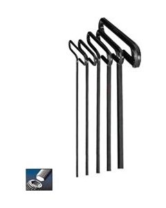 HEX KEY SET T-HANDLE 9" MET