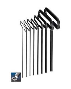 HEX KEY SET T-HANDLE 9" MET