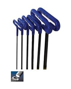 HEX KEY SET T-HANDLE 6" MET