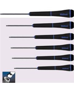 BALL-HEX SCREWDRIVER SET, Metric, 6PC