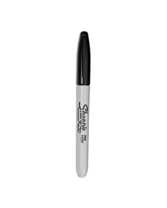 SHARPIE PERMANENT MARKER, FINE POINT,BLK