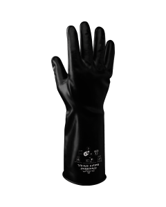 BUTYL GLOVES,SZ 9, LARGE