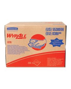 X70 Cloths, 12.5 x 16.8, White 200/Carto